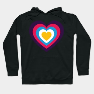 Poly Pride Hearts - Heartception  - (New Pride Colors!) Hoodie